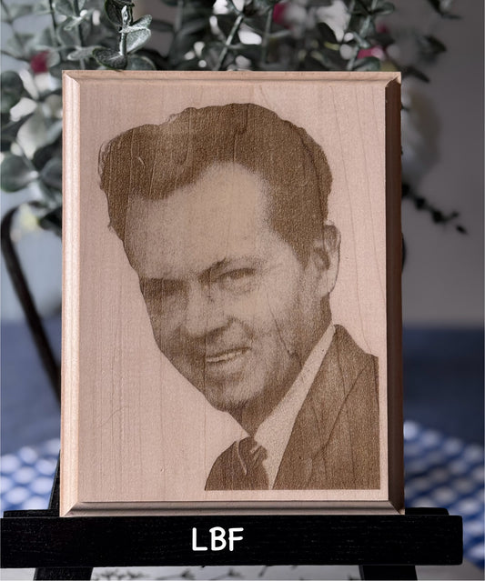 Laser Etched Photo Plaques