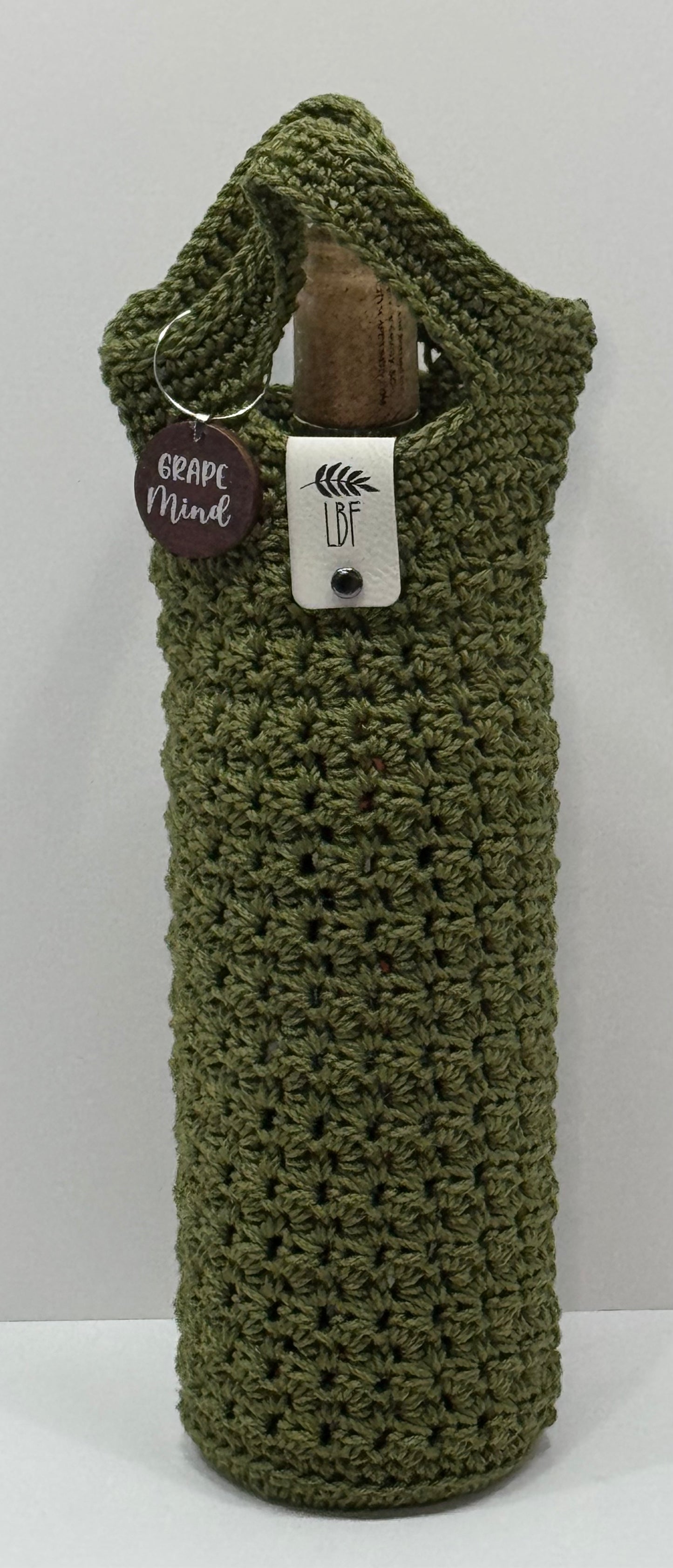 Wine Bottle Tote (Crochet)